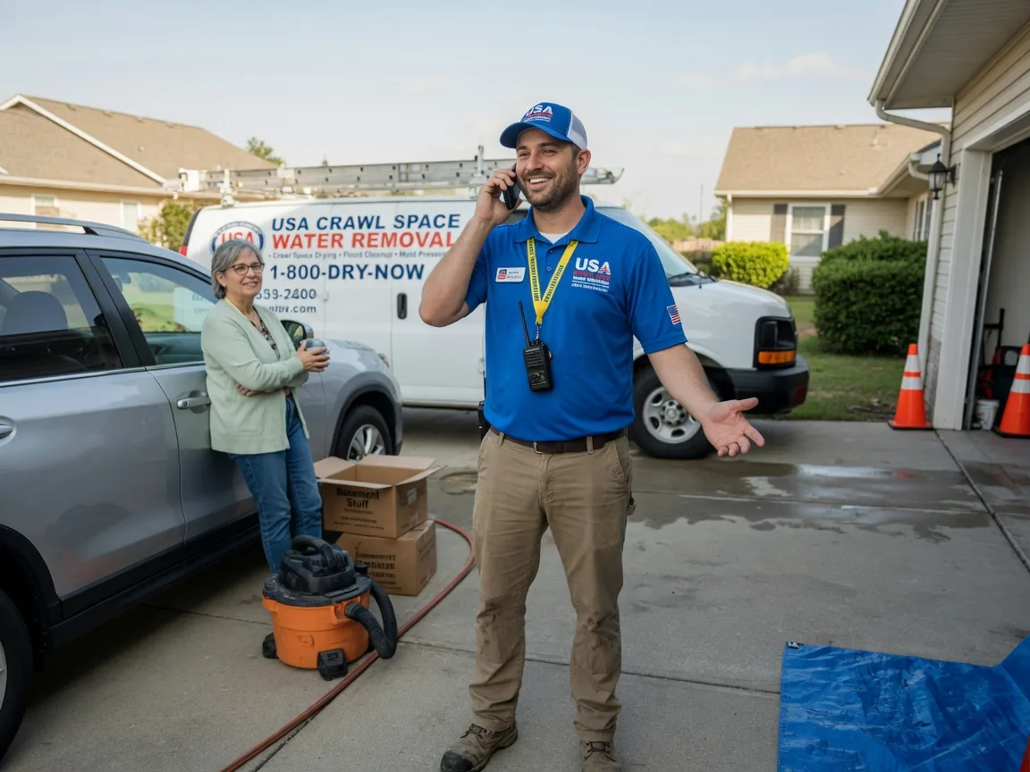 Crawl Space Water Removal Deer Park, TX FAQs